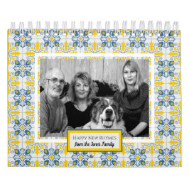 Calendario Feliz New Ryhmes de la familia