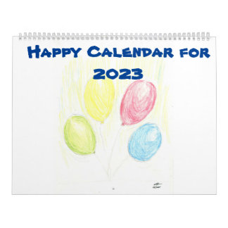 Calendario feliz para 2023