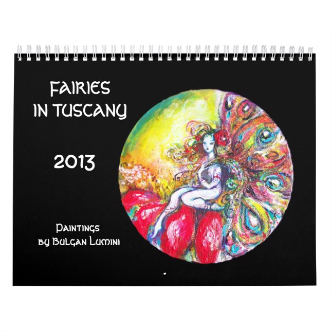 CALENDARIO FERIAS EN TUSCANIA 2013 (Tapa)