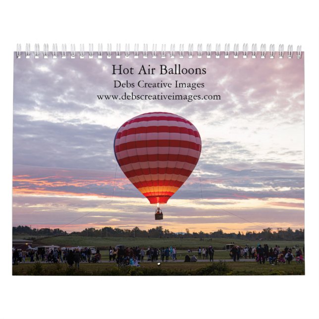 Calendario Festival de Globos Aerostáticos Adirondack 2027 (Tapa)