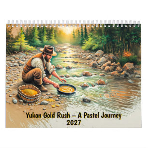 Calendario Fiebre del oro de Yukon: un viaje en pastel