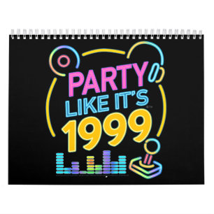 Calendario Fiesta Como Si Fuera 1999®™ – Neon Soundtrack 
