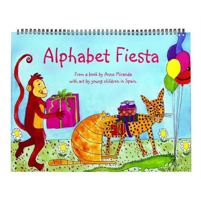 Calendario Fiesta del alfabeto (Tapa)