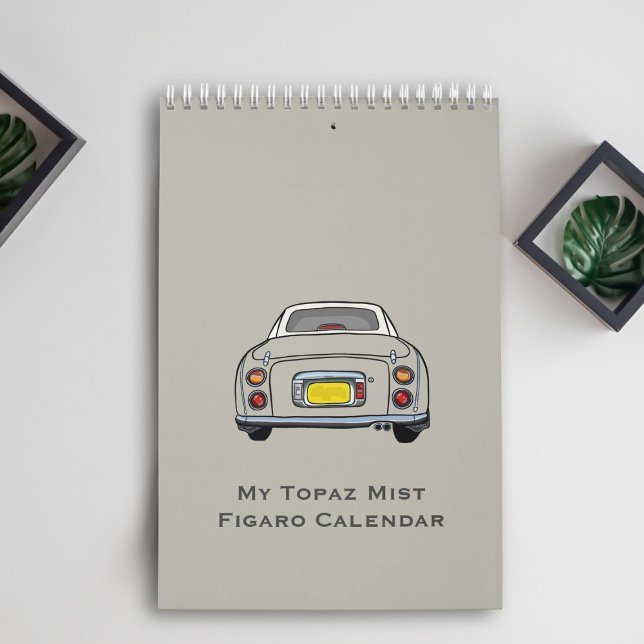 Calendario Figaraciones Cute Topaz Mist Figaro Garaje para co (A calendar for all your topaz figaro car meetings)
