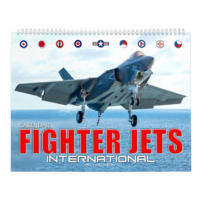 CALENDARIO FIGHTER JETS INTERNATIONAL (Tapa)