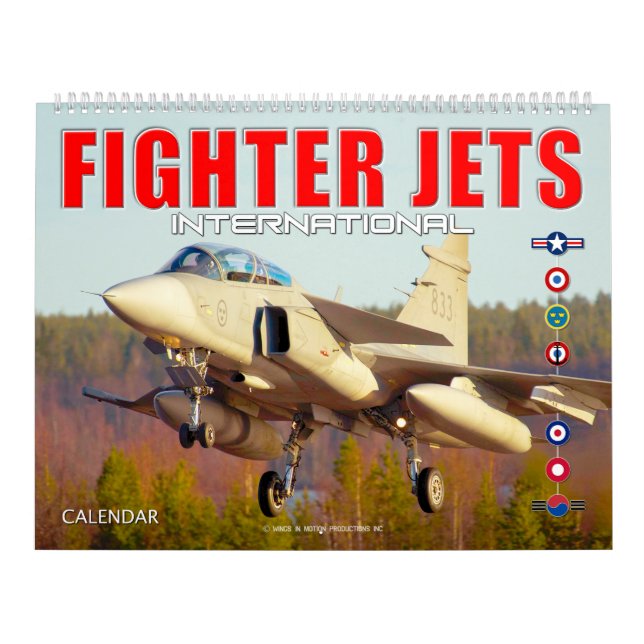 CALENDARIO FIGHTER JETS INTERNATIONAL (Tapa)