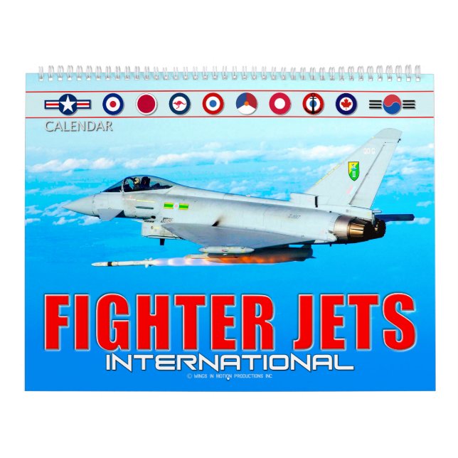 CALENDARIO FIGHTER JETS INTERNATIONAL (Tapa)