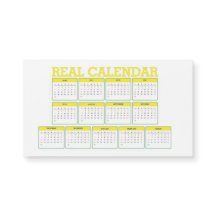 calendario fijo real