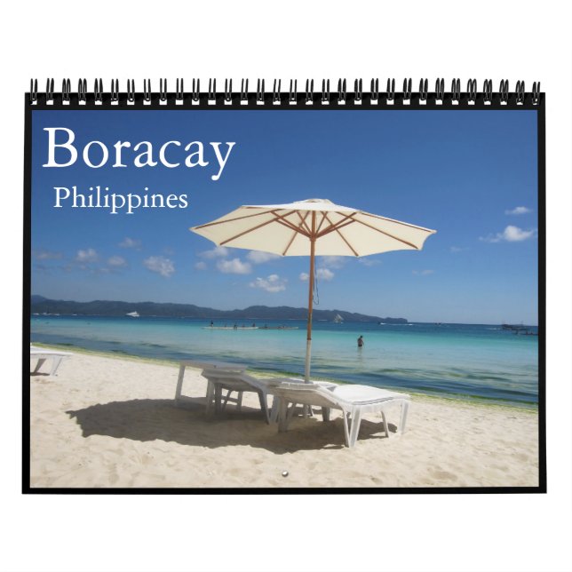 Calendario filipinas de boracay 2025 (Tapa)