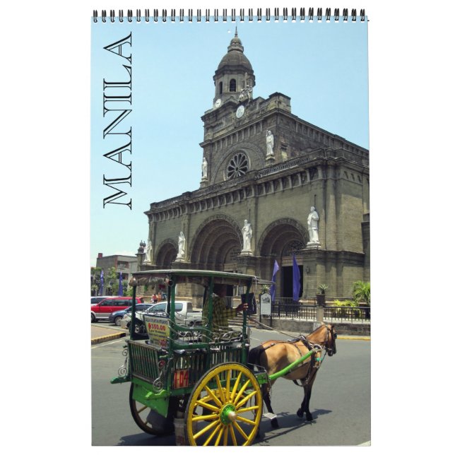 Calendario filipinas manilas (Tapa)