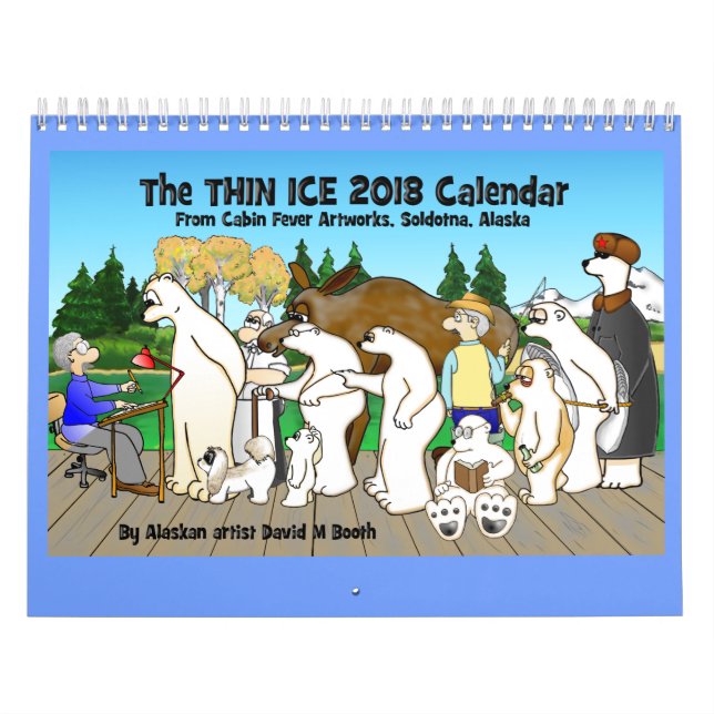 Calendario fino del hielo 2018 (Tapa)