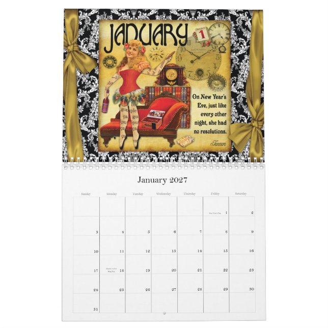 Calendario Floozies 2010 del Victorian (Jan 2027)
