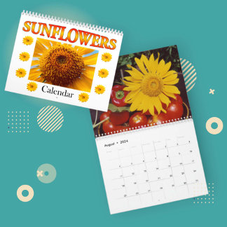 Calendario Flor de girasol