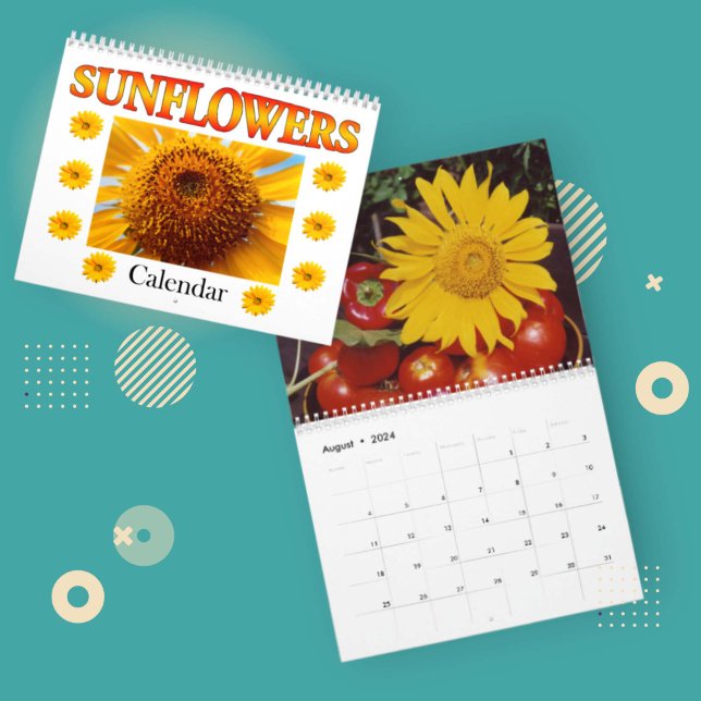 Calendario Flor de girasol (Subido por el creador)