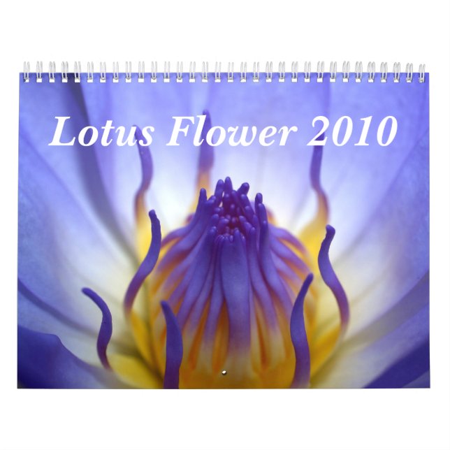 Calendario Flor de Lotus 2010 (Tapa)