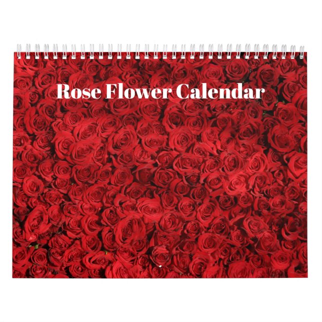 Calendario Flor de Rosa 2027 (Tapa)