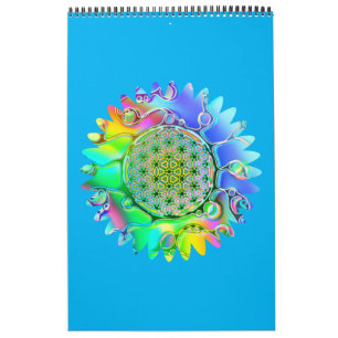 Calendario Flor De Vida - Flor Geométrica 5