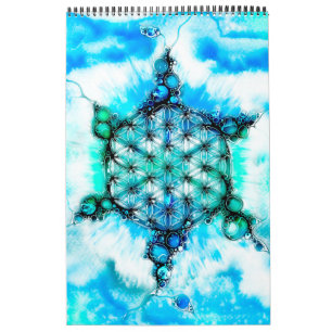 Calendario Flor De Vida - Formas Coloridas 3