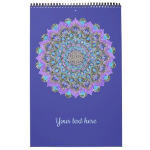 Calendario Flor De Vida - Mandala Estilo India 2