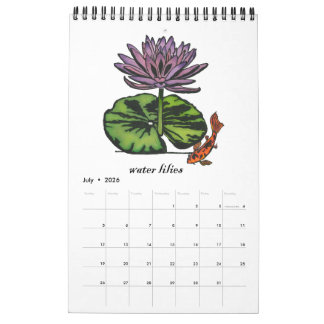 Calendario Flor del Mes