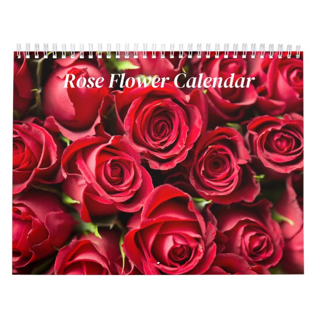 Calendario Flor Rosa 2025 (Tapa)