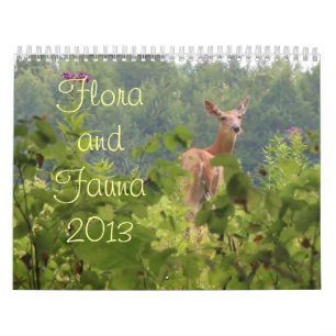 Calendario Flora y fauna 2013