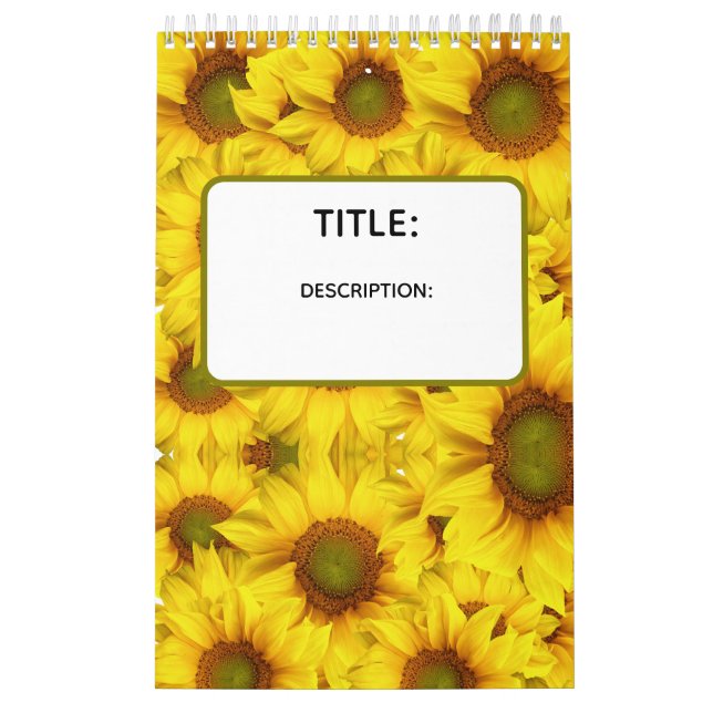 CALENDARIO FLORAL (Tapa)