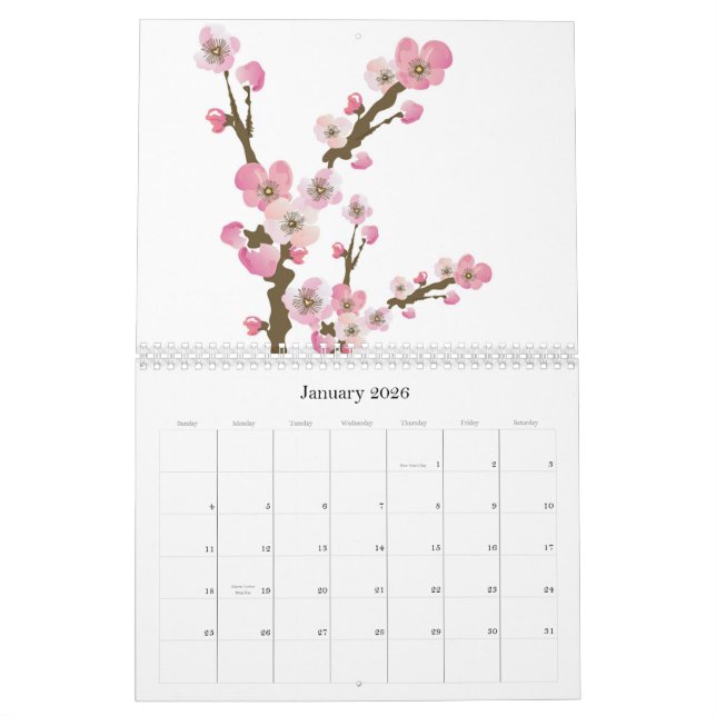 Calendario floral (Jan 2026)