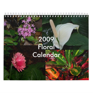 Calendario floral 2009 - modificado para
