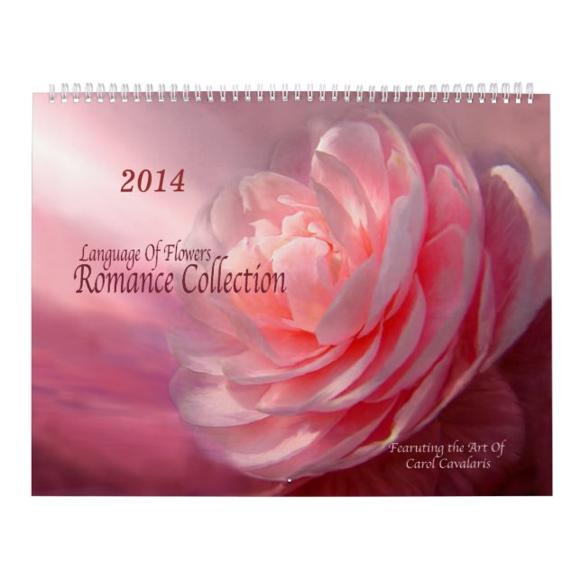 Calendario floral 2014 del arte de la colección (Tapa)