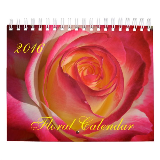 Calendario Floral 2016 (Tapa)