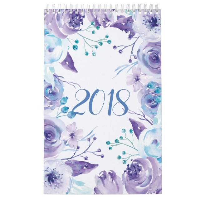 Calendario floral 2018 de los jardines de la (Tapa)