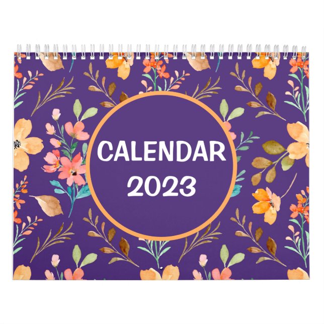 Calendario Floral 2025 (Tapa)