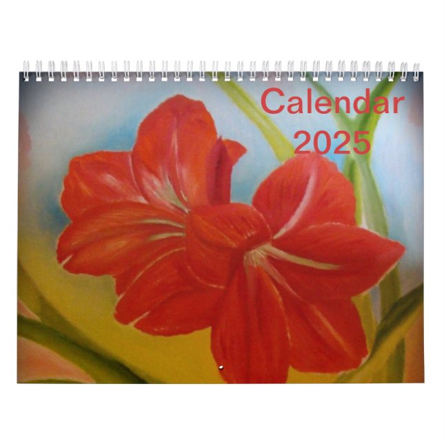 Calendario Floral 2025 (Tapa)