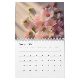 Calendario Floral 2025: Rango de flores botánicas