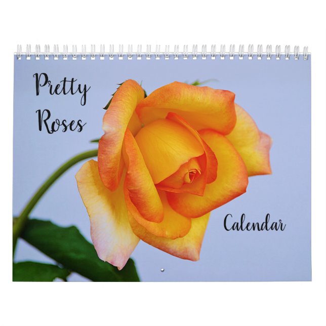 Calendario Floral de Rosas (Tapa)