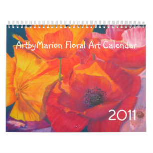 Calendário Catherine Klein Floral Art