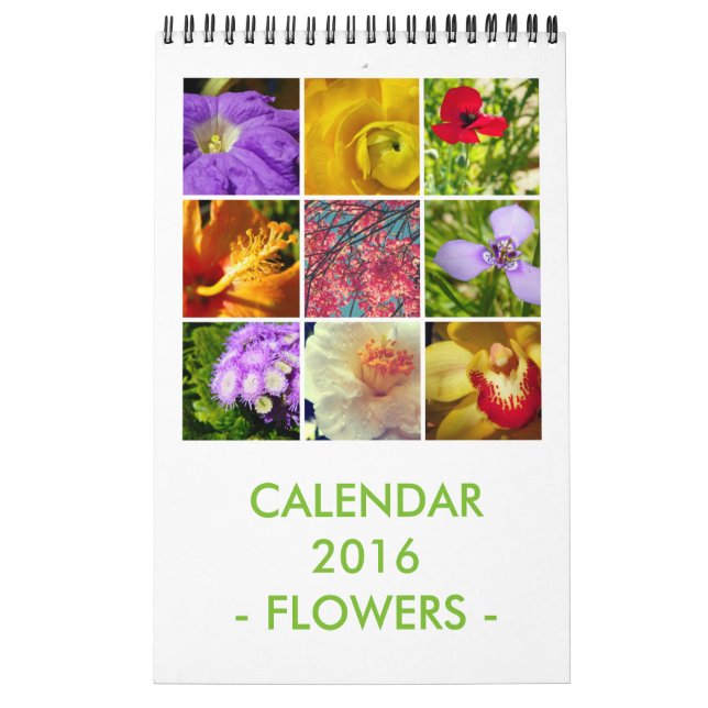 Calendario Flores (Tapa)
