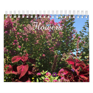 Calendario Flores