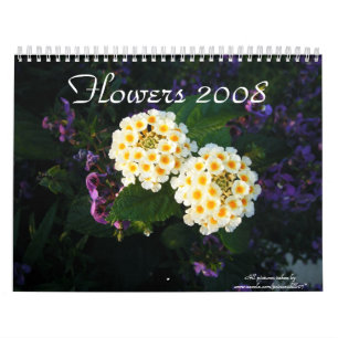 Calendario Flores 2008