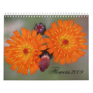 Calendario Flores 2009