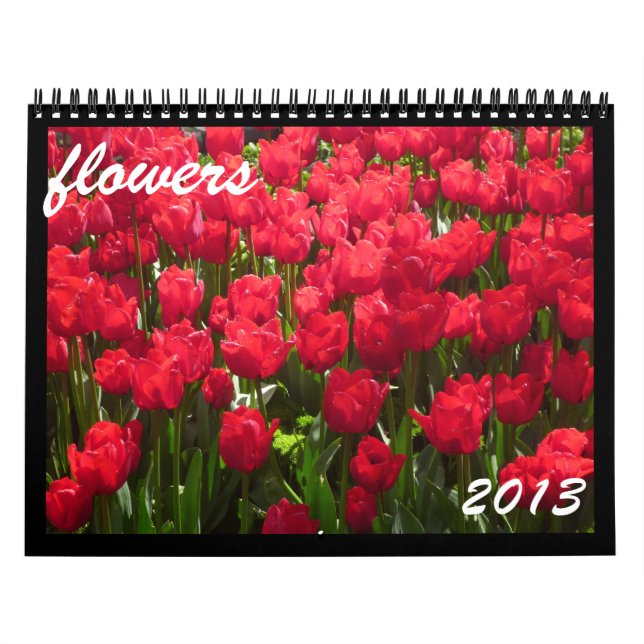 calendario flores 2013 (Tapa)