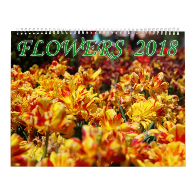 Calendario Flores 2018 (Tapa)