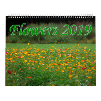 Calendario Flores 2019