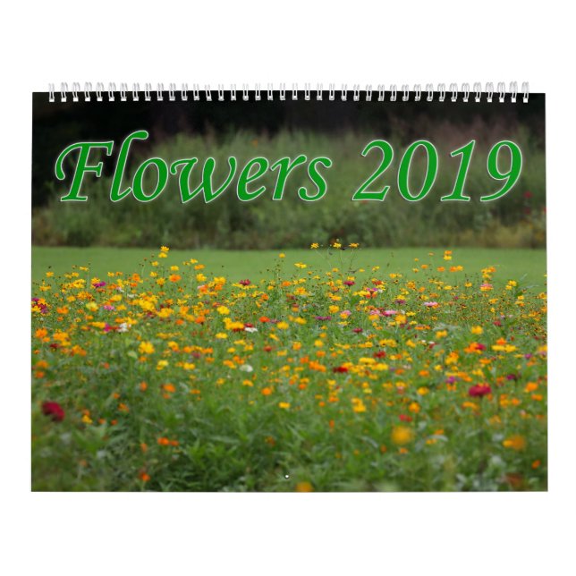 Calendario Flores 2019 (Tapa)