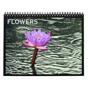 Calendario flores 2025
