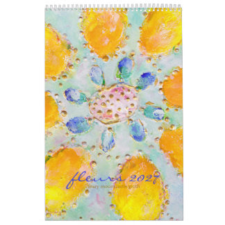 Calendario Flores 2027 Vertical