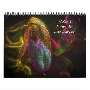 Calendario Flores Abstractas Y Arte Natural