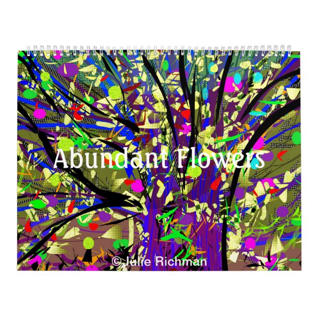 Calendario Flores abundantes de Julia Richman (Tapa)