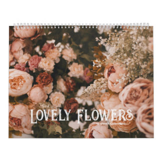 Calendario Flores adorables